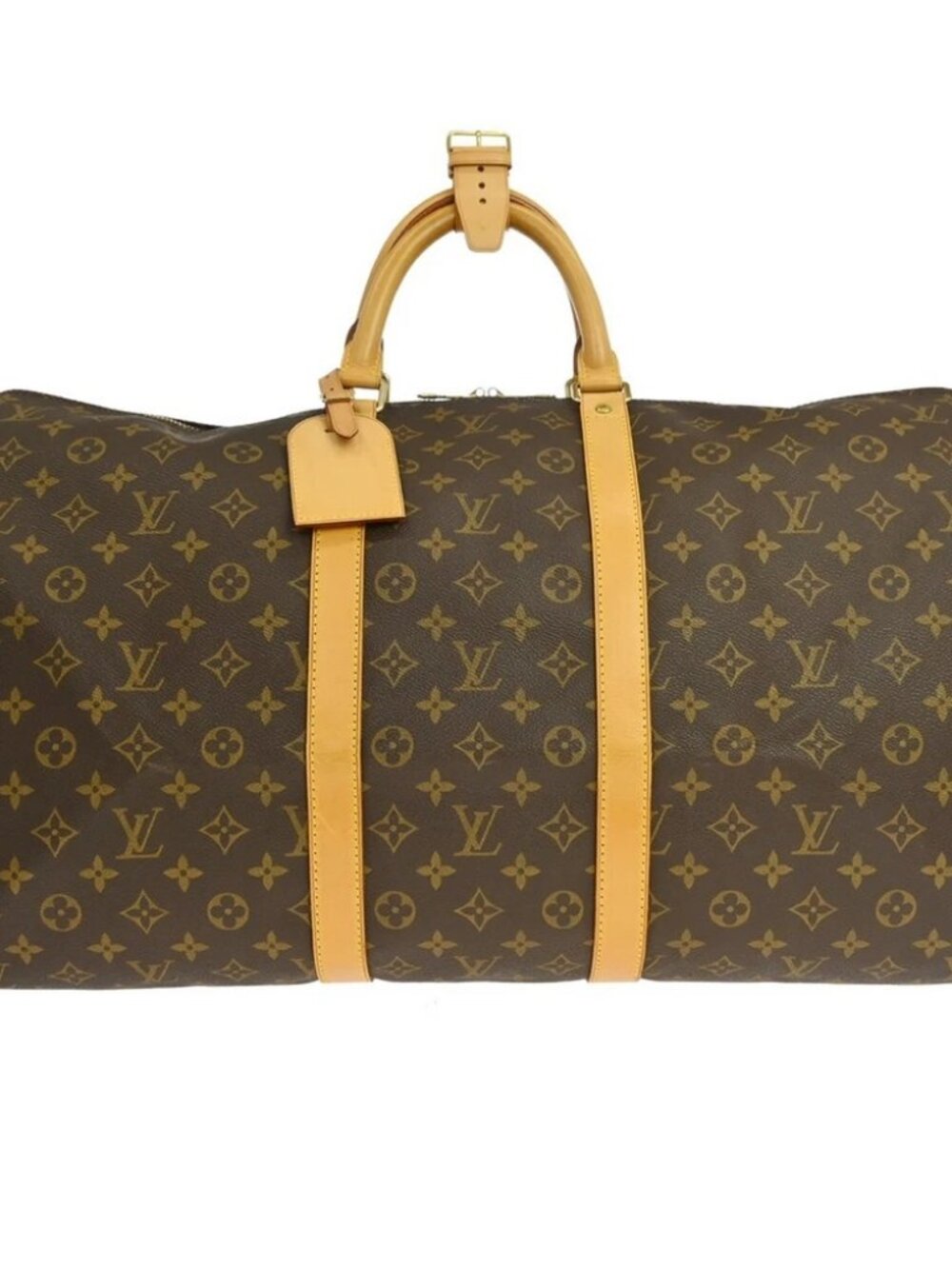 LOUIS VUITTON KEEPALL 55 TRAVEL HANDBAG MONOGRAM